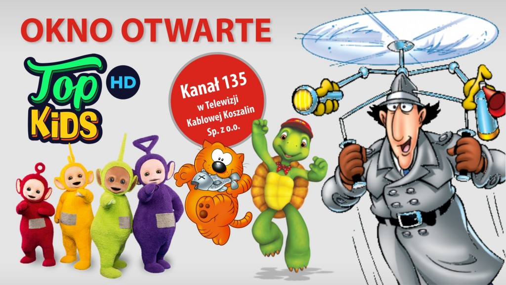 okno otwarte top kids